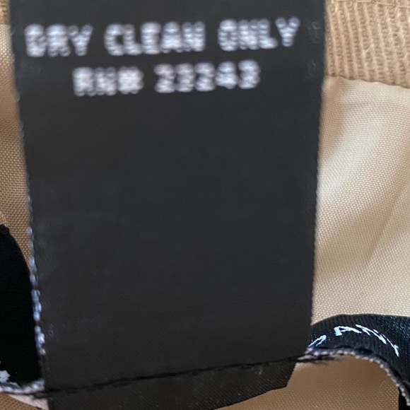 NEW YORK & COMPANY Coat Car Swing Retro Lined Tan Medium - Picture 11 of 12